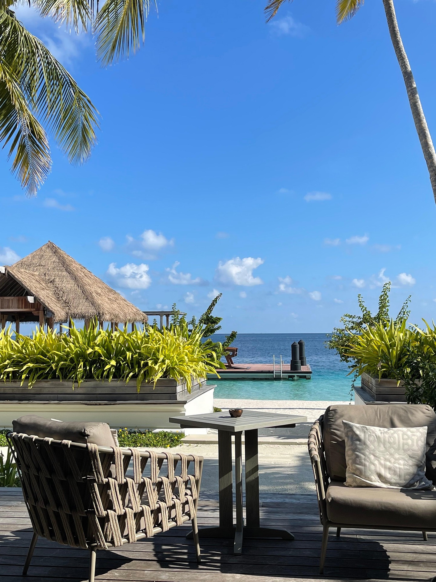 Resort nas Maldivas