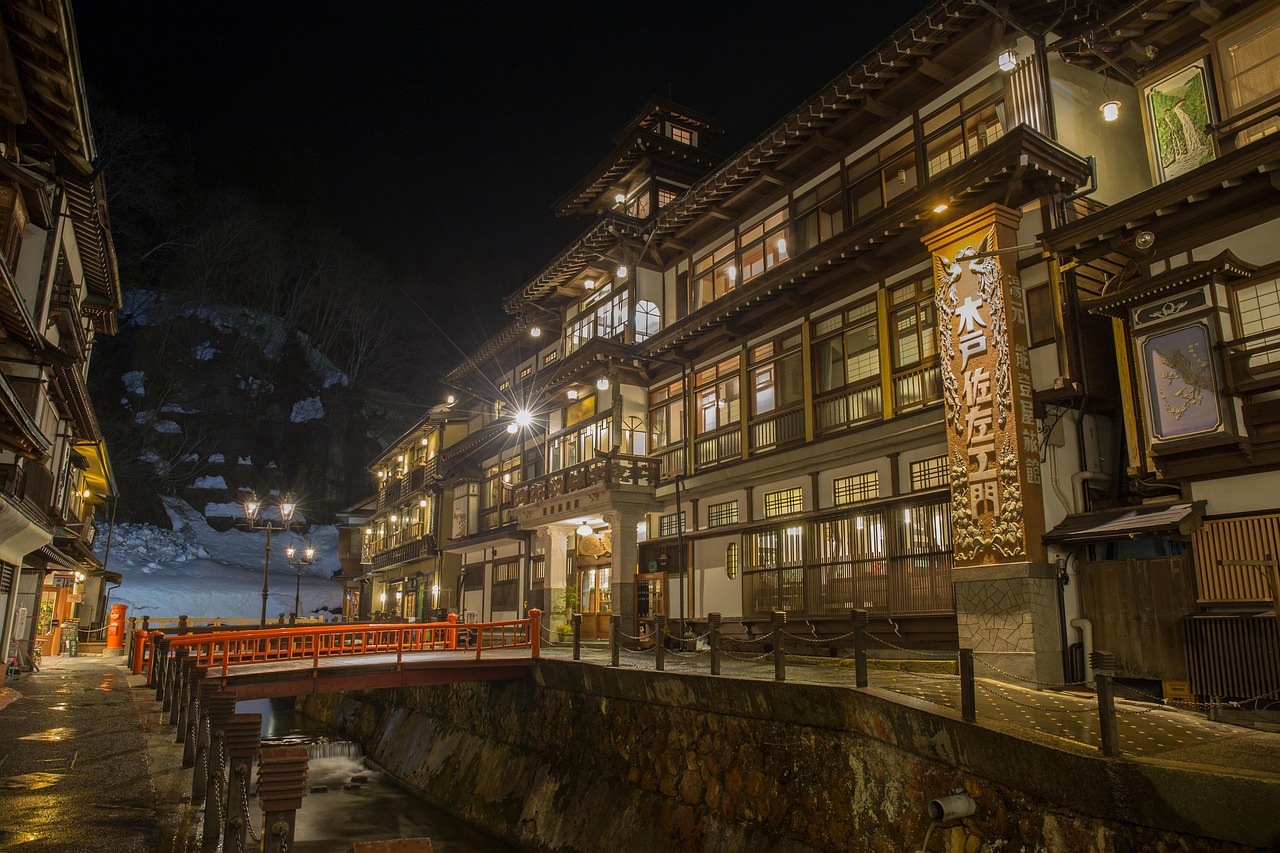 Ryokan tradicional no Japão